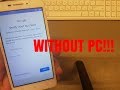 Lenovo Vibe P1 P1MA40 .Remove Google Account, Bypass FRP. Without PC!!!