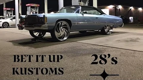 74 caprice Vert full custom suspension Viking Coil Overs by Bet It Up Kustoms Bankroll TIM