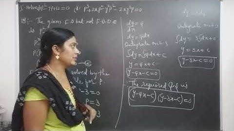 Engineering Maths. Problem on Solvable for P in First Order but not First Degree differential equati