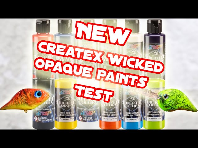 Createx Airbrush Paint Wicked Opaque Colors - Barlow's Tackle