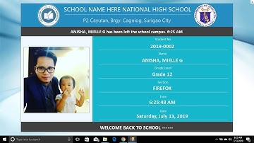 RFID BASED GATE ATTENDANCE SYSTEM WITH SMS