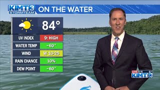 Chief Meteorologist Aaron White is tracking sunshine and warm weather for Saturday