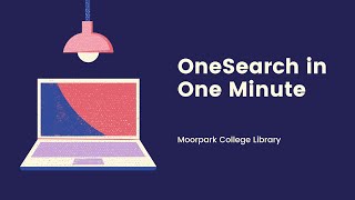 OneSearch in One Minute