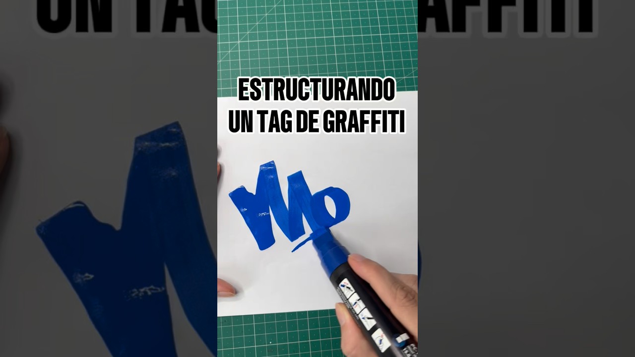 Cómo hacer la estructura de un Tag de graffiti