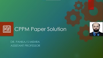 🔥 CPPM Practical Paper Solution Day 1 | DEC 2025 | Complete Step-by-Step Guide