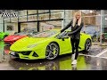 Ich hole Lamborghini Huracán EVO für Roadtrip ab!