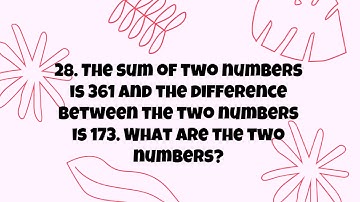 MATHEMATICS IN THE MODERN WORLD | Midterm Performance Task (Midterm Exam)