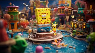 Spongebob Adventures: In A Jam | Помогаем Мистеру Крабсу Спасти Ресторан Красти Краб. Очистка Карты