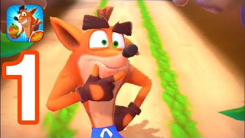 Crash Bandicoot: On the Run! Gameplay walkthrough part -1 Boss Fight (iOS, Android)