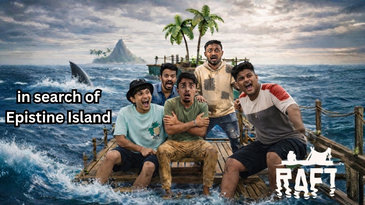Raft With Friends | Finding Epstein Island  FT. Kartik Aaryan