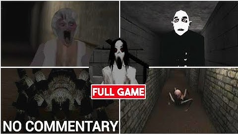 Slendrina Series - 10 Games in Order | Gameplay Walkthrough - Full Game