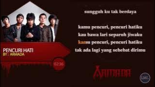 Armada - Pencuri Hati ~ lirik