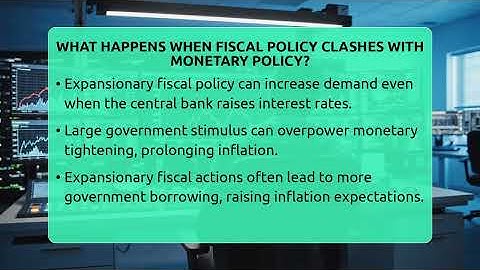 What Happens When Fiscal Policy Clashes With Monetary Policy? - Inflation Insight Channel