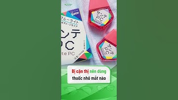 Bị cận thị nên dùng thuốc nhỏ mắt nào |#shorts