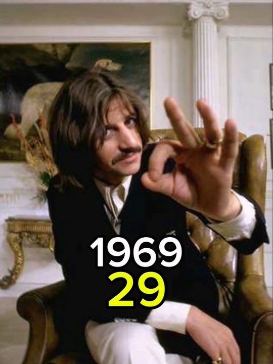 Ringo Starr Life Transformation under a minute | The Beatles #thebeatles