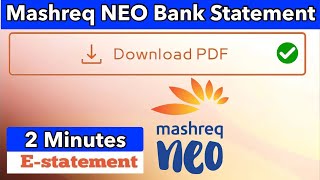 How to Download Mashreq NEO Bank Statements (Step-by-Step Guide) screenshot 5