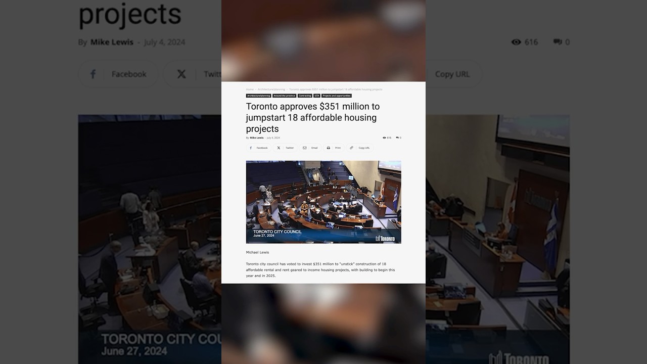 $351,000,000 on 18 Housing Projects??