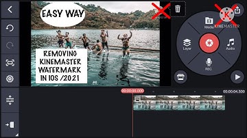 IOS/ iPhone | EASY WAY TO REMOVE WATERMARK IN KINEMASTER | 2021 TUTORIAL | Dingcong, DM