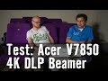 Acer V7850 4K UHD DLP Beamer / Projektor im Test (V-7850)