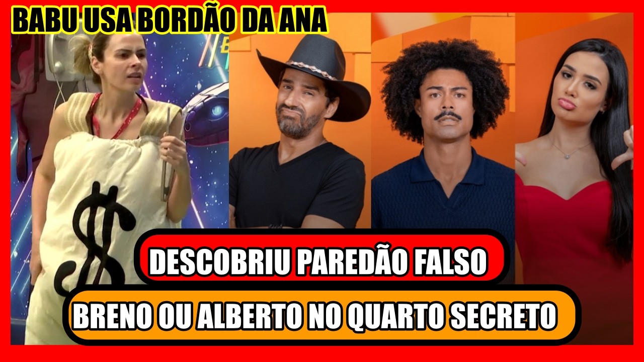 🔥SAMIRA REVELA QUEM VAI BARRAR ;ENQUETE MOSTRA QUEM VAI PRO QUARTO SECRETO; BBB26