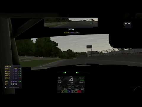 Track Guide: iRacing Oulton Park Circuit - Intl w/out Brittens Ford Mustang GT4 (Dry) (Hotlap + ...