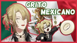 Luca tries to do his best mexican grito!【Nijisanji EN clip】