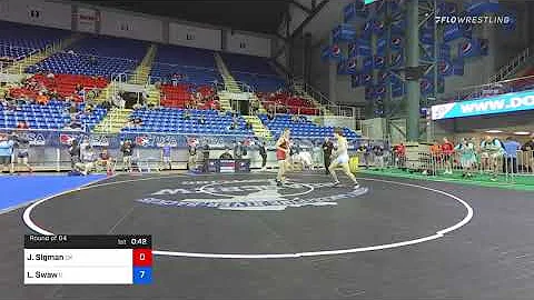 145 Lbs Round Of 64 - Jd Sigman, Oklahoma Vs Logan...