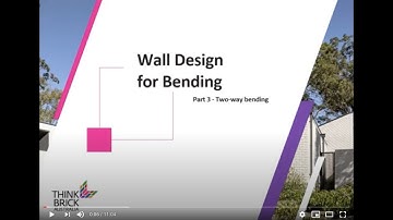Think Brick Tech Channel: Wall Design For Bending - Part 3: Two Way Bending