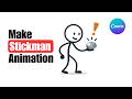 Create Stickman Animation with Canva AI in Just 2 Minutes