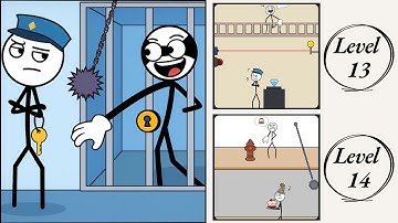 Thief Puzzle: Level 13 , 14 – How to Solve? (Walkthrough)