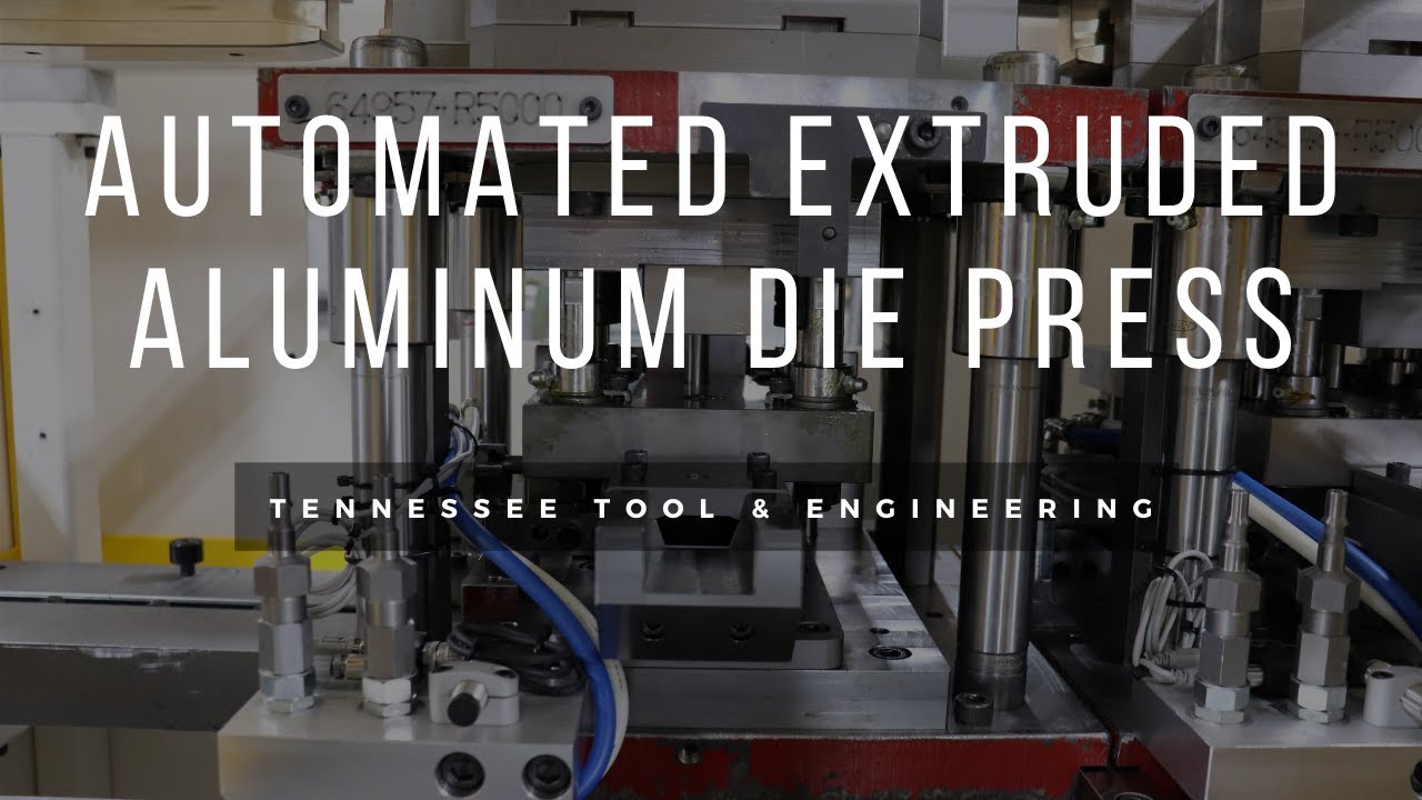 Automated Die Machinery Automated Extruded Aluminum Die Press