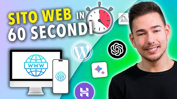 Come CREARE UN SITO WEB da zero in MENO di 60 SECONDI senza saper programmare