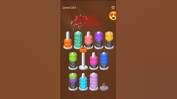 nuts sort journey game level 261