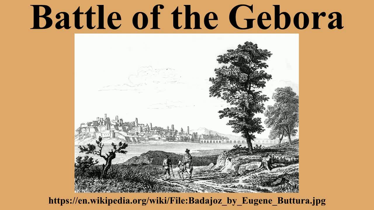 Battle of the Gebora