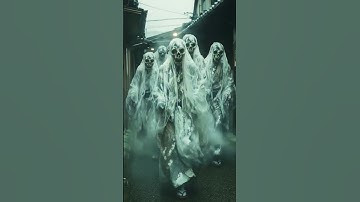 人間に化ける妖怪たち#77 #yokai  #妖怪 #都市伝説 #aiart #subscribe #ai #shorts #ai transformation