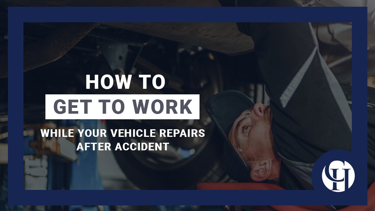 How To Get To Work While Your Vehicle Repairs After Accident - YouTube