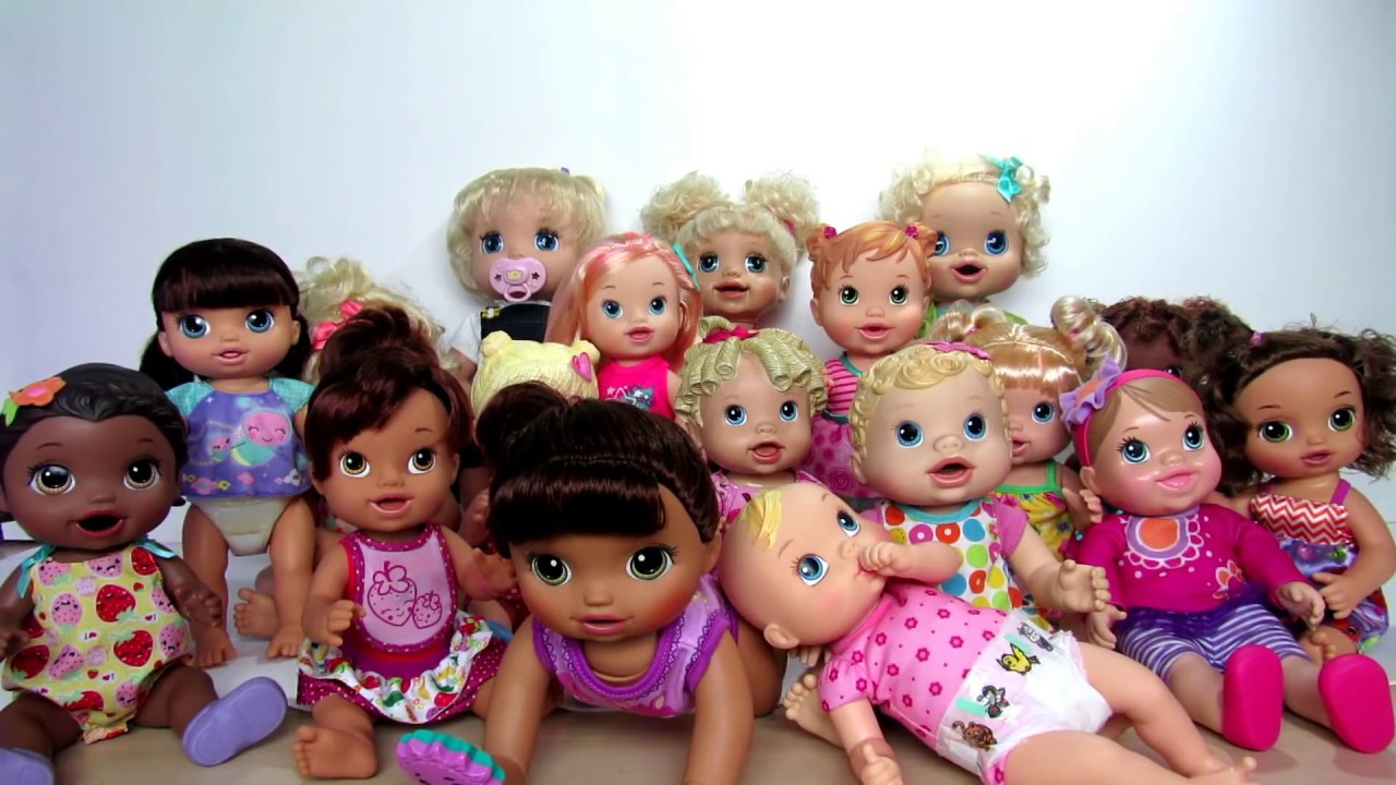 TODAS BABY ALIVE DO CANAL! APRESENTANDO TODAS BONECAS! -