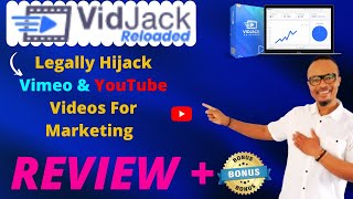 💥 VidJack Reloaded Review || Full Demo || Bonuses || How To Make Money With Other People's Video 🎁