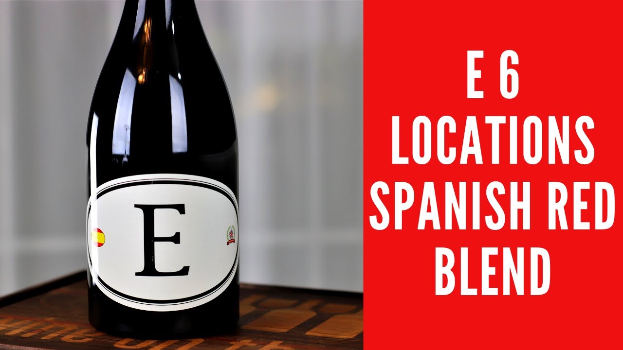 E 6 Locations Spanish Red Blend Wine Review (by Dave Phinney) YouTube