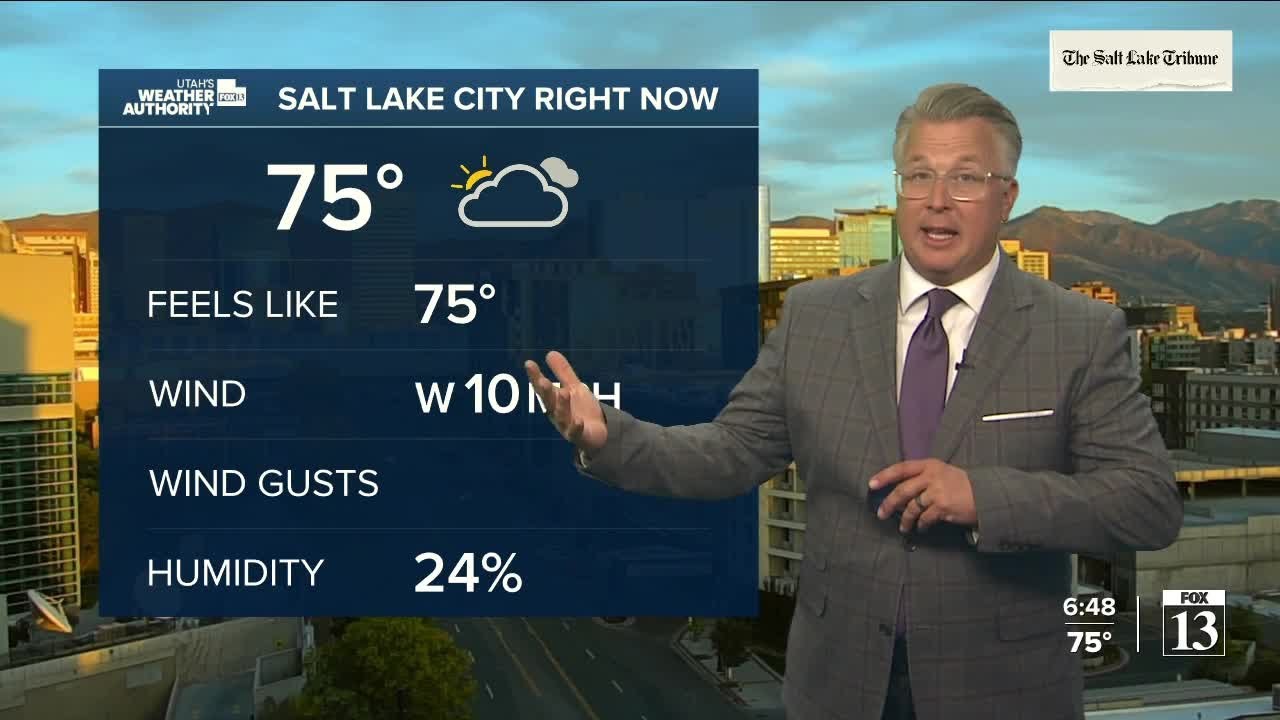 Utah's Weather Authority Sunday, October 9 evening forecast YouTube