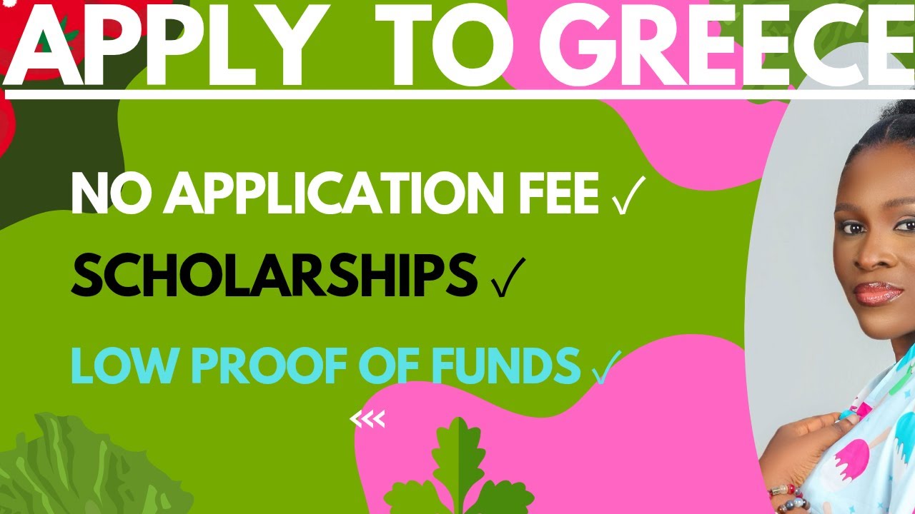 ПРОЦЕСС ПОДАЧИ ЗАЯВЛЕНИЙ В ГРЕЦИЮ/БЕЗ ПЛАТЫ ЗА ПОДАЧУ ЗАЯВЛЕНИЯ/СТИПЕНДИИ
