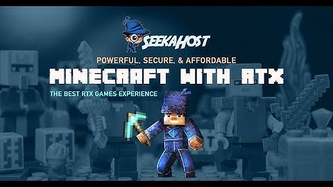 How to play Minecraft online free on SeekaHost Game Servers Intro video by Sam Franklin
