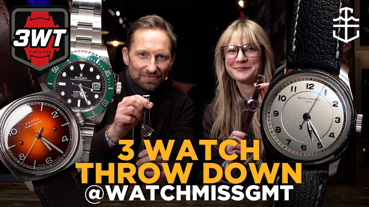 Rolex Sub, Studio Underd0g x Fears & a rare Japanese grail — Erika's 3-WATCH THROW DOWN