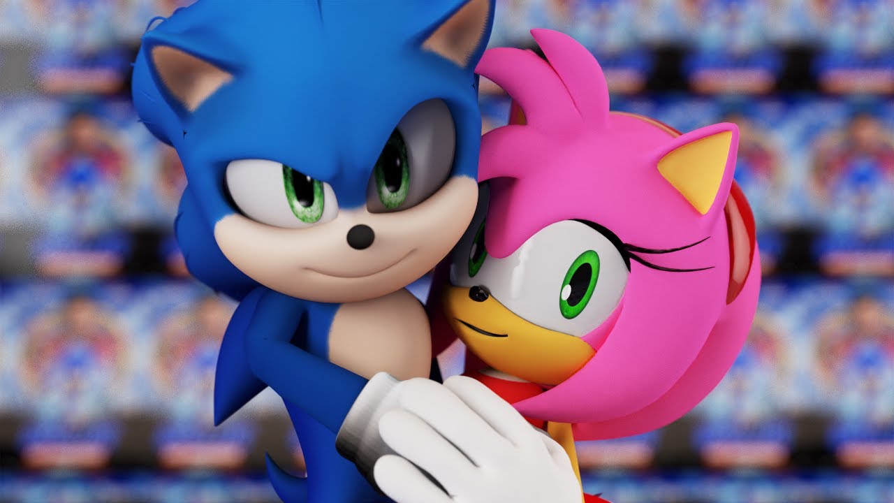 Sonic and Amy's Romantic Date! (SonAmy Cartoon Animation) 