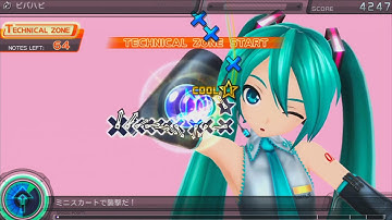 【Project Diva F ENGLISH】【9★】 Viva Happy PV+Notes Edit