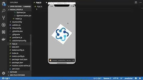 React Native Rotate Image View Using Animation