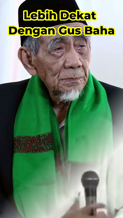TERNYATA GUS BAHA BUKAN ORANG SEMBARANGAN #viral #mbahmoen #gusbaha #santri