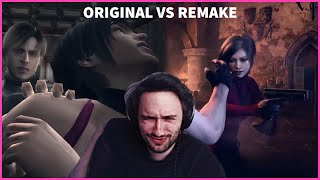 Юзя смотрит soul vs soulless Resident Evil 4 comparison Crowbcat