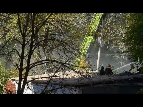 Varias regiones ucranianas se quedan sin electricidad tras nuevos bombardeos rusos