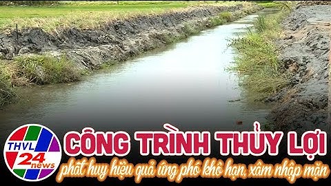 Công trình thủy lợi phát huy hiệu quả ứng phó khô hạn, xâm nhập mặn